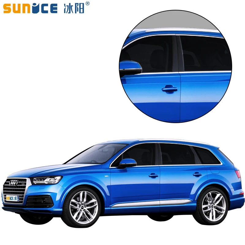 Sunice черная Автомобильная оконная пленка для дома 5% VLT 4mil керамическая тонировка