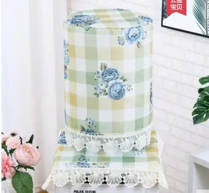 Drinking fountain cover fabric lace garden living room drinking fountain cover bucket 2 piece set