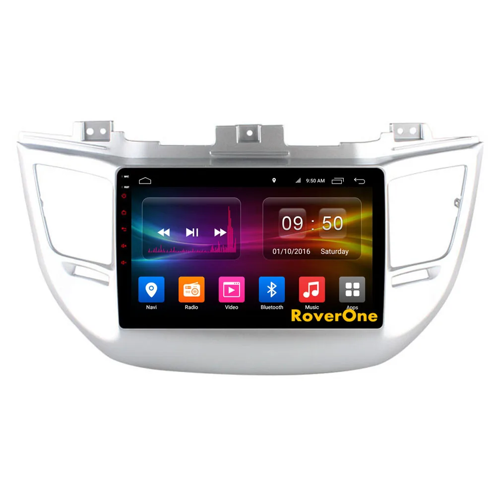 Автомагнитола стерео для hyundai ix35 Tucson сенсорный экран Android gps навигация Bluetooth центральный мультимедийный DSP карта