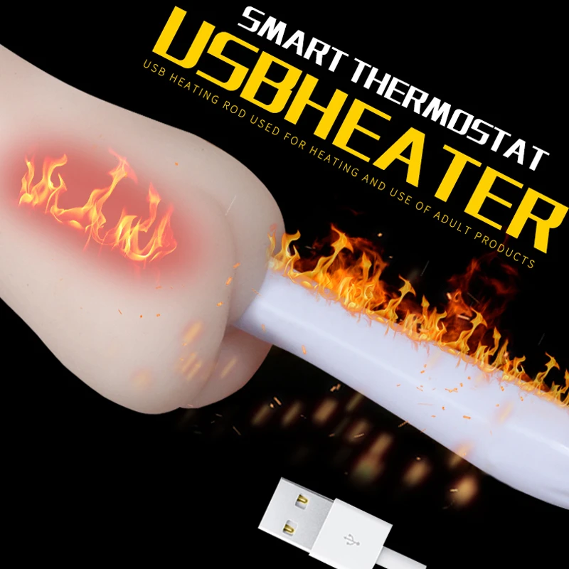 46 градусов Цельсия термостат USB нагревательный стержень для мужской мастурбатор чашка секс игрушки для мужчин с подогревом бар палка киска влагалище теплее|Мастурбаторы| | АлиЭкспресс