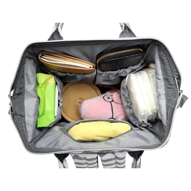 

LEQUEEN Large Capacity Backpack For Mom Baby Care Bag Diaper Nappy Bags