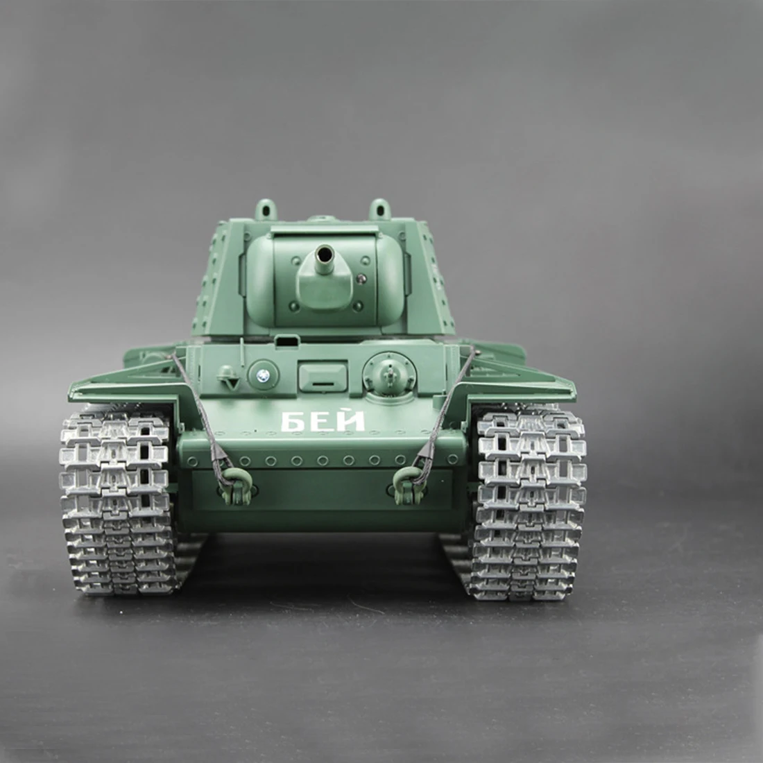 1:16 Soviet KV - 1 'S Heavy Tank 2.4G Remote Control Model Military Tank With Sound Smoke Shooting Effect 3 Edition