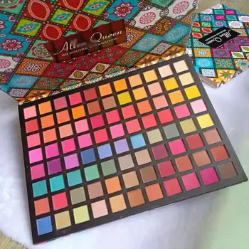 

High Pigment 88 Colors Eyeshadow Palette Glitter Metallic Makeup Brilliant Beauty Eye Shadow Kit Multi Color Cosmetic