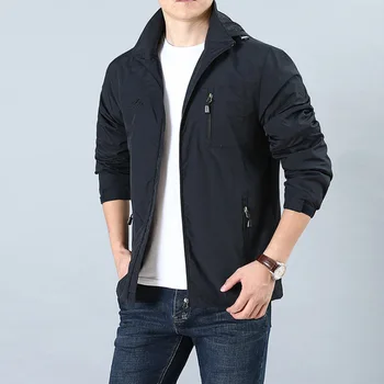 

Men jacket New Arrival Shield Autumn Winter Large Size Loose Quick-drying Jacket Men Outdoor Hiking Bags Jacket Fashion Trend