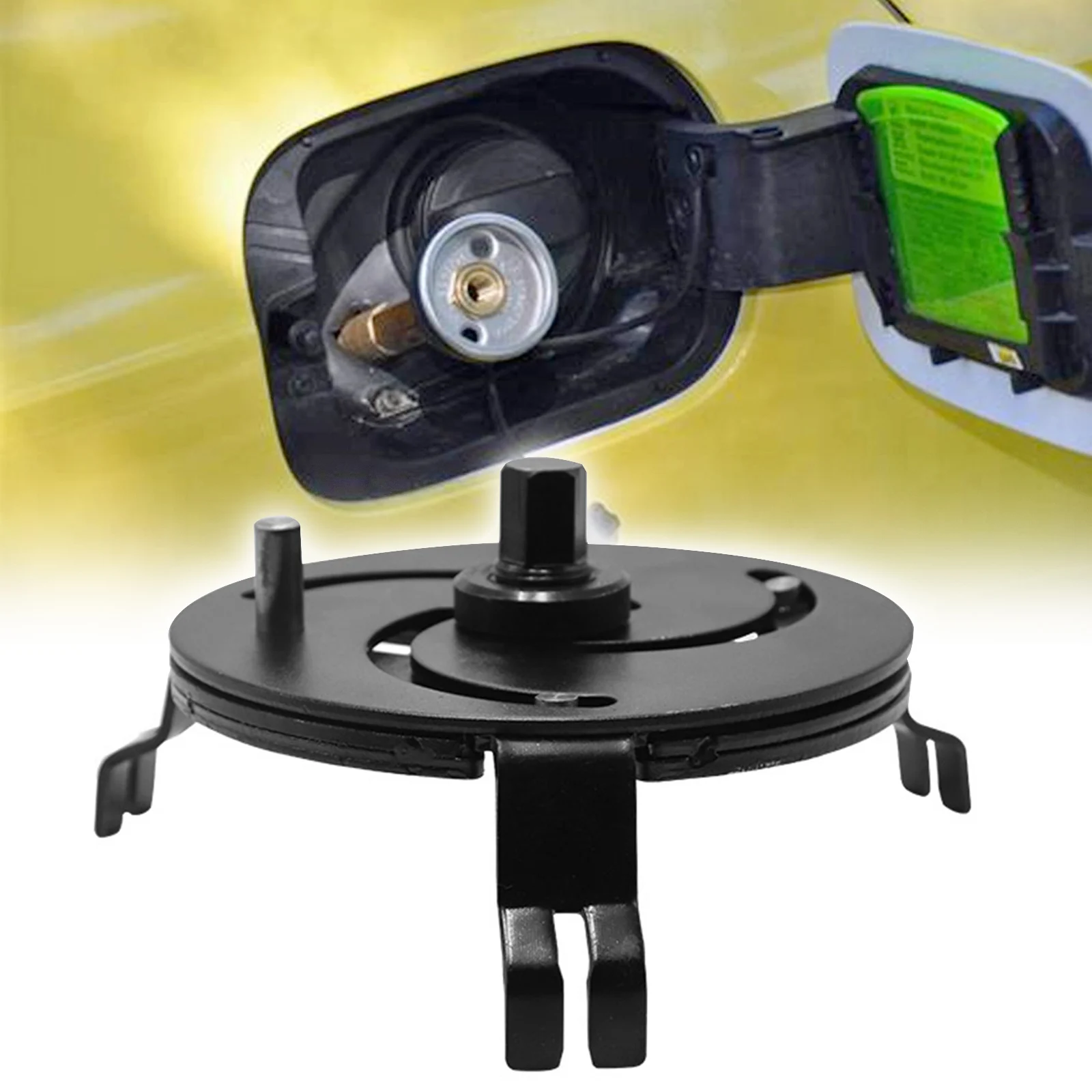 Multifunction Adjustable Car Fuel Tank Lid Wrench Tool Remove Oil Cover