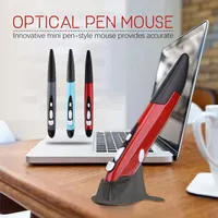 Wireless pen mouse computer Mini 2.4GHz Wireless Optical Pen Mouse Adjustable 500/1000DPI for PC Android computer Pen Mouse