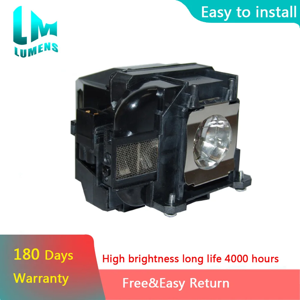 

5000 часов жизни ELPLP87 для Epson PowerLite 520 EB536Wi EB535W EB530 535W EB520 2040 525W EB525W
