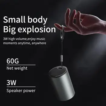

Wireless Portable Speaker Stereo Sound Box Volume Control Convenient Loudspeaker Box Hands Free Call MP3 Speaker