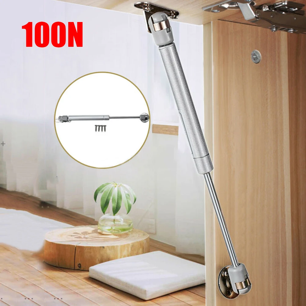 100N пневматическая стойка для поднятия дверей шкафа гидравлическая пружина