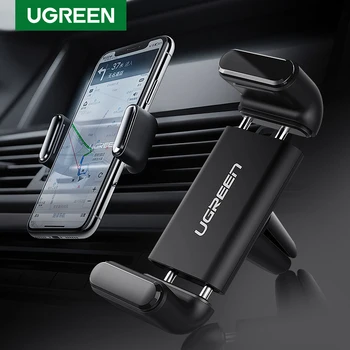 Ugreen Car Phone Holder for Your Mobile Phone Holder Stand for iPhone 11 8 Air Vent Mount Cell Phone Support in Car Phone Stand