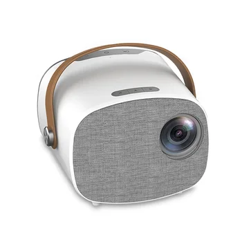 

HD 1080P LED Light Portable Mini Projector Multimedia Entertainment Audio Family Living Room Home Theater Desktop Video Player