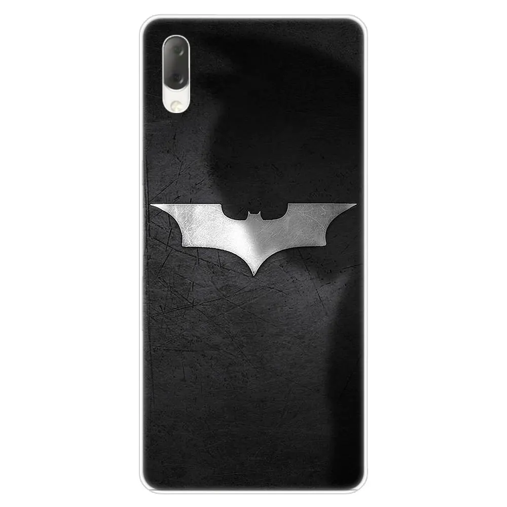 Marvel Бэтмен Твердый чехол для телефона с лого чехол для Sony Xperia L1 L2 L3 X XA XA1 XA2 XA3 ультра 10 плюс E5 XZ XZ1 XZ2 компактный XZ3 XZ5 2 20 крышка - Цвет: 002