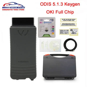 

DHL Free OKI Full Chip VAS5054A ODIS 5.1.3 With Keygen Bluetooth Auto OBD2 Diagnostic Tool VAS5054 VAS 5054A UDS Scanner