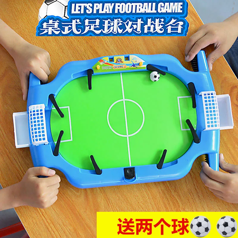 

Mini Children Desktop Football Educational Toy Board Game Ejection Double Battle Units