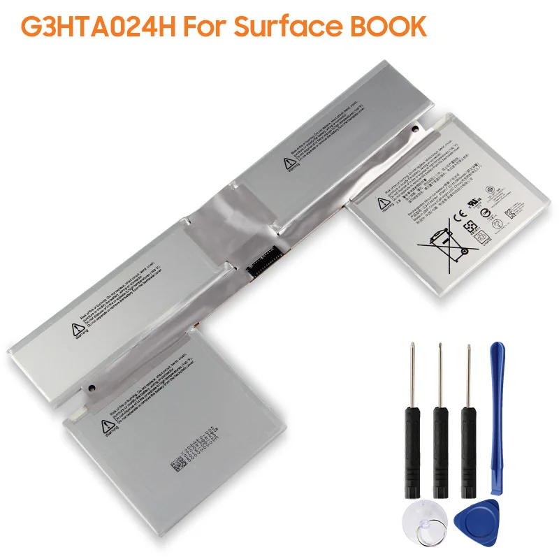 

Original Replacement Battery G3HTA024H For Microsoft Surface BOOK Authentic Battery 6800mAh