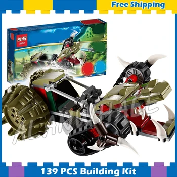 

139pcs Crawley Claw Ripper Lion tribe Leonidas 10052 CHI Model Building Blocks Children Boys Gifts sets Compatible with