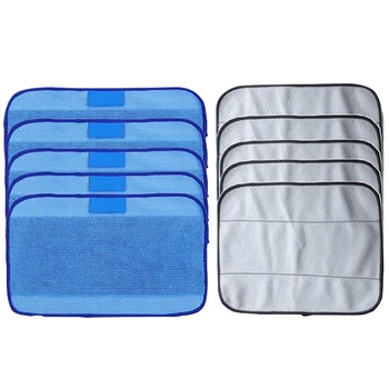 

10PCS ing Machine Wet and Dry Rags 308T/320/4200/5200C Floor Cleaning Robot Accessories Rags