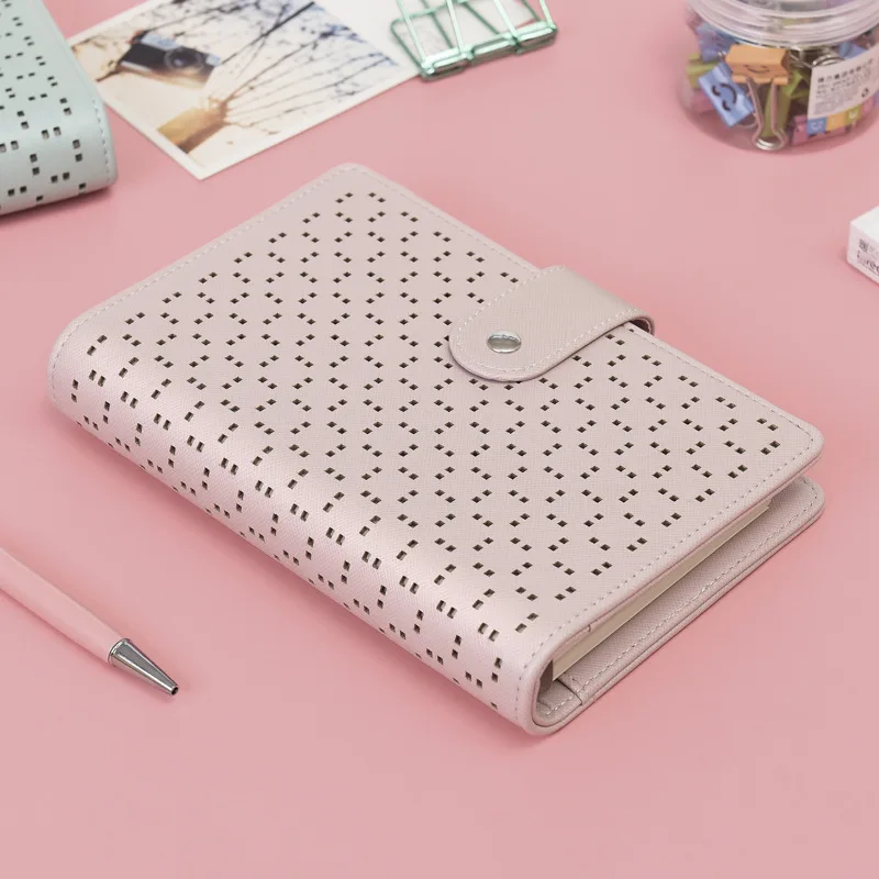 

A6 Macaron Color Refillable Planner Notebook Girl Cute Travelers Journal Kawaii Diary Lined Grid Dotted Notebook Bullet Journal