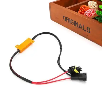 

2Pcs Car Vehicle H8/H11 Turn Signal LED Bulb Light Error Free Load Resistor 50W