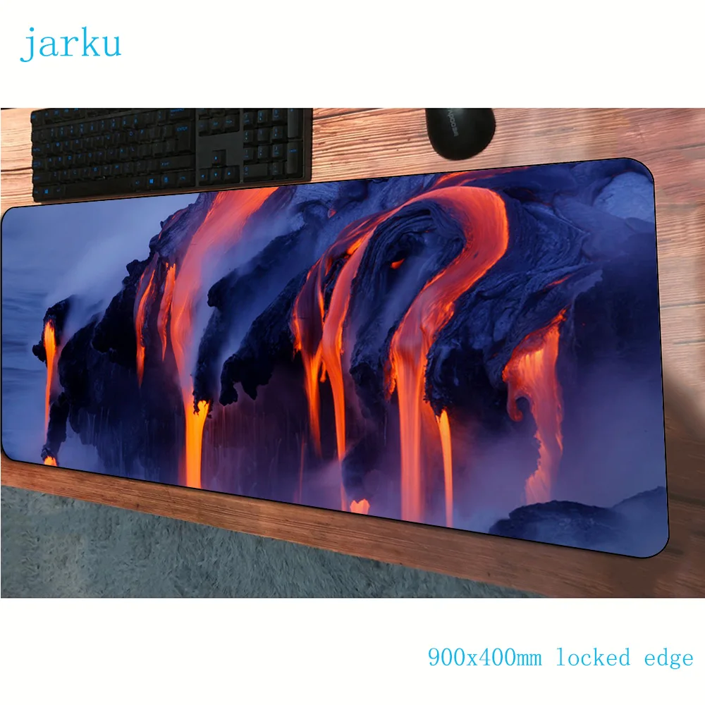 Коврик для мыши Volcanoes на день рождения 900x400x2 мм игровой коврик для мыши красивый компьютерный большой Настольный коврик для мыши