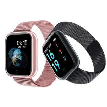 

T80 2020 Smart Watch waterproof smart bracelet Activity Fitness tracker Heart rate monitor Band Men women smartwatch VS B57 P70