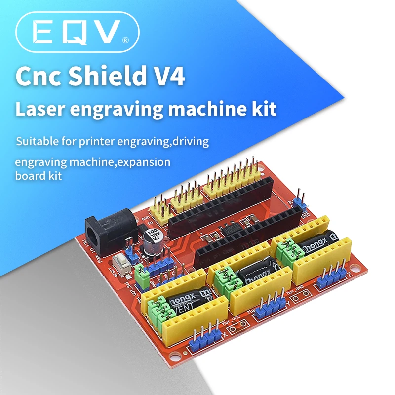 Гравировальный станок с ЧПУ Shield V3 V4 совместим нано 3 0/A4988 модуль платы расширения