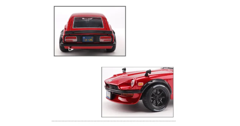Коллекция 1:18 Масштаб 29 см 1971 240Z супер спортивная модель автомобиля литой под давлением Сплав Классический дисплей спортивного автомобиля для детей и взрослых