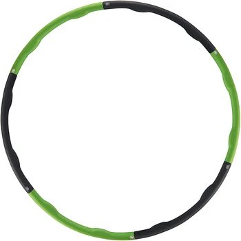 

Yoga Waist Exercise 6 Tubes Removable Sport Hoop Slimming Waist Ring Reduce Weight Circle Loops Massage gymnastics Fitness Equip