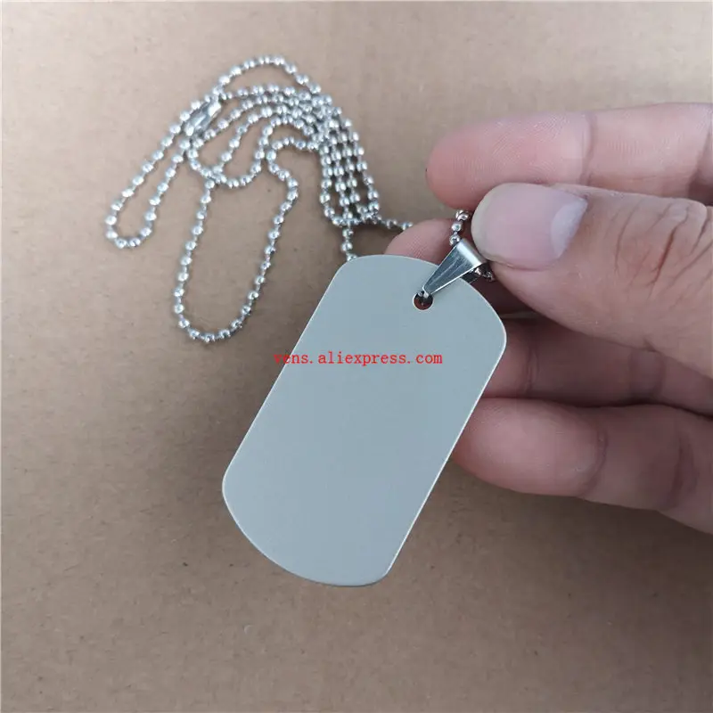 30 Necklace Chain for Sublimation Dog Tags