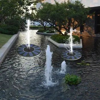 

Fountain Water Pump Crystal Silicon Board Garden Portable 12w Durable Energy Saving Solar Water Pump Solar Fountain Pool
