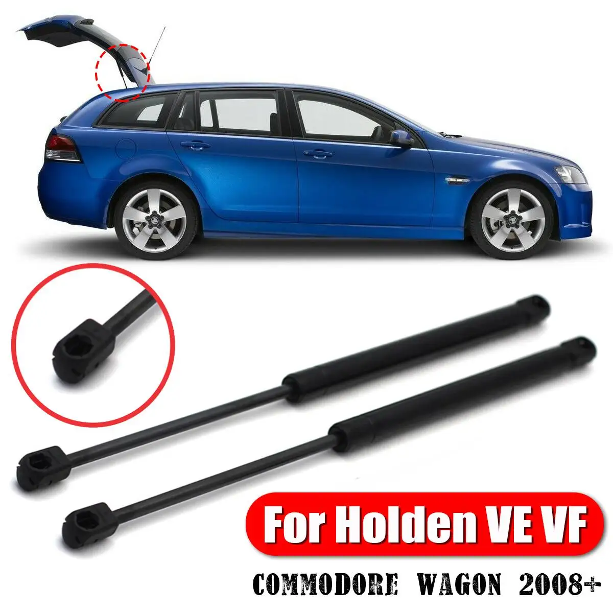 

2Pcs Car Rear Tailgate Boot Gas Lift Support Struts bar For Holden VE VF Commodore Wagon 2008+