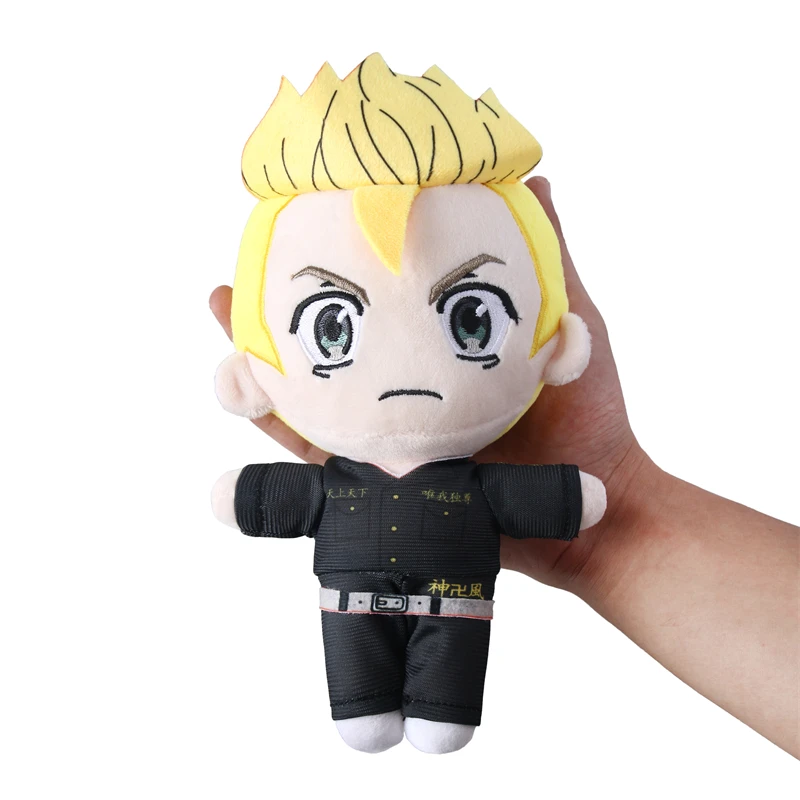 Tokyo Revengers Plushies Doll Takashi Mitsuya Manjiro Sano Ryuguji Ken Baji Keisuke Takashi Mitsuya Stuffed Toy 20cm naruto costume Cosplay Costumes