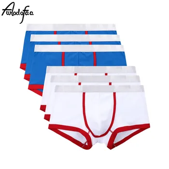 

6Pcs/lot Hot Sell High Quality Men's Cotton Boxers Shorts Mr Underwears Male Plus Size Panties Panties Large Shorts Underpants
