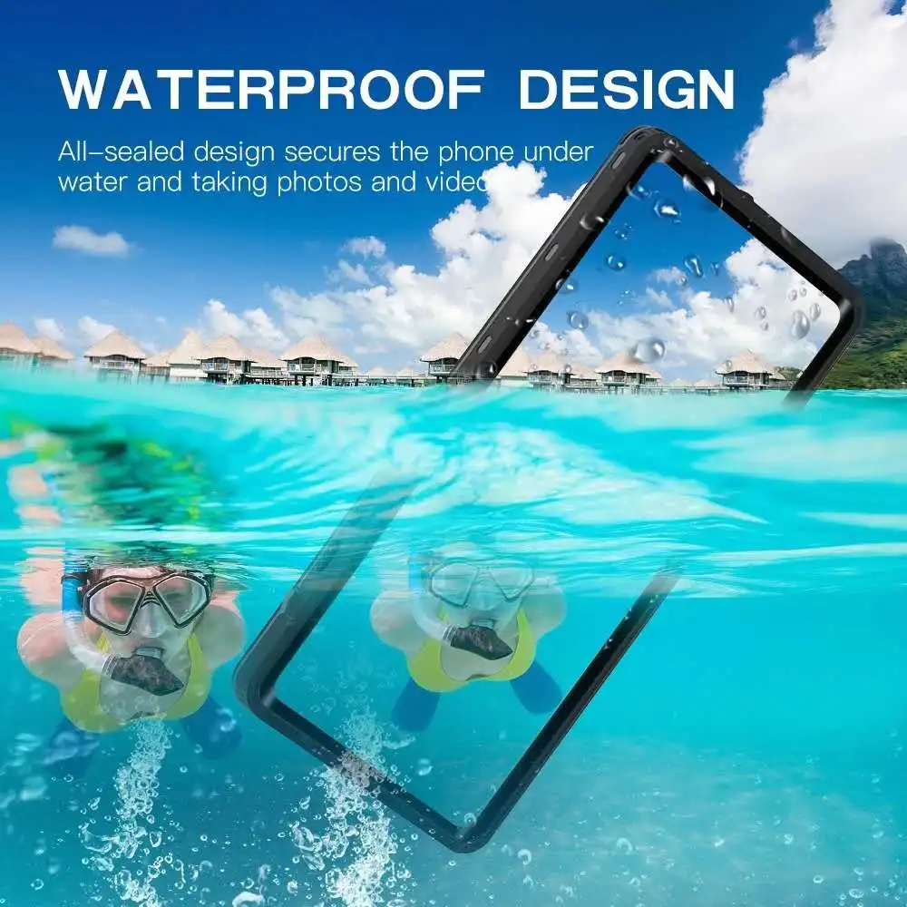 IP68 Diving Swim Proof Cover For Samsung Galaxy Note 20 Ultra S20 S21 Case Swimming Water proof Outdoor Sport Cover Note20 S 21