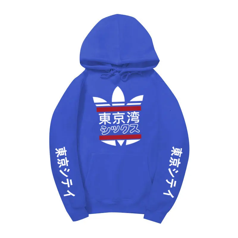 Новая мода off white мужские толстовки Харадзюку толстовки с капюшоном с принтом города Токко пуловер Толстовка в стиле хип-хоп Уличная одежда Размер S-3XL