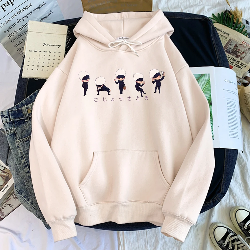 Jujutsu Kaisen Printing Mens Sweatshirts Japan Comics Sweatshirts Anime Casual Fashion Streetwear Oversize Loose Male Hoodies