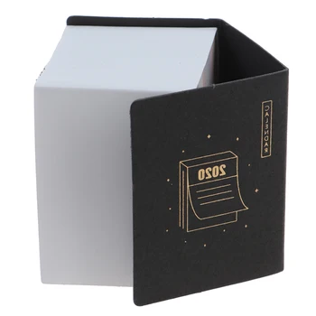 

2020 Mini Desktop Paper Calendar dual Daily Scheduler Table Planner Yearly Agenda Organizer Planner Book