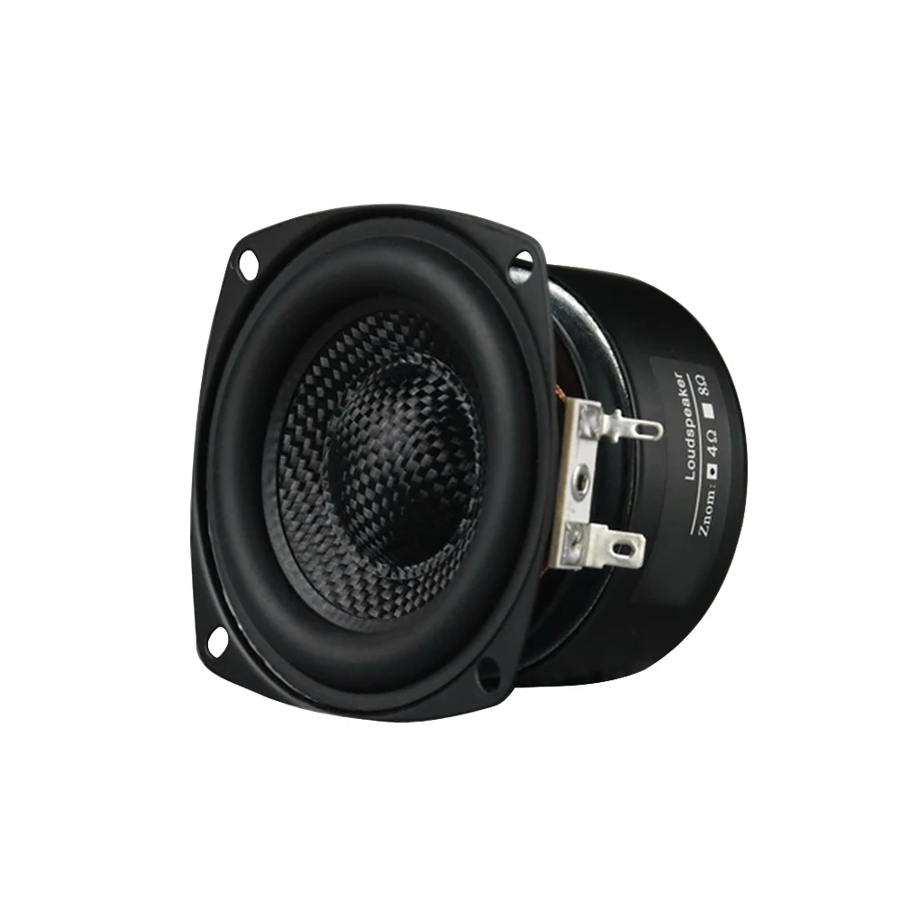 Computer Speakers Audio Speakers 1Pcs 3 Inch Woofer Speaker Fiberglass High-stroke Power HiFi Home Theater Bass 4 8 Ohm 50W Loudspeaker