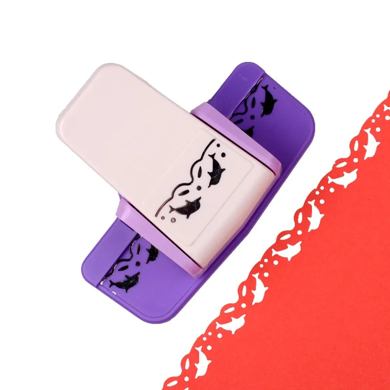 10 kind Border Punch S flower design Embossing Punch for Scrapbooking paper embossing machine scrapbook punches