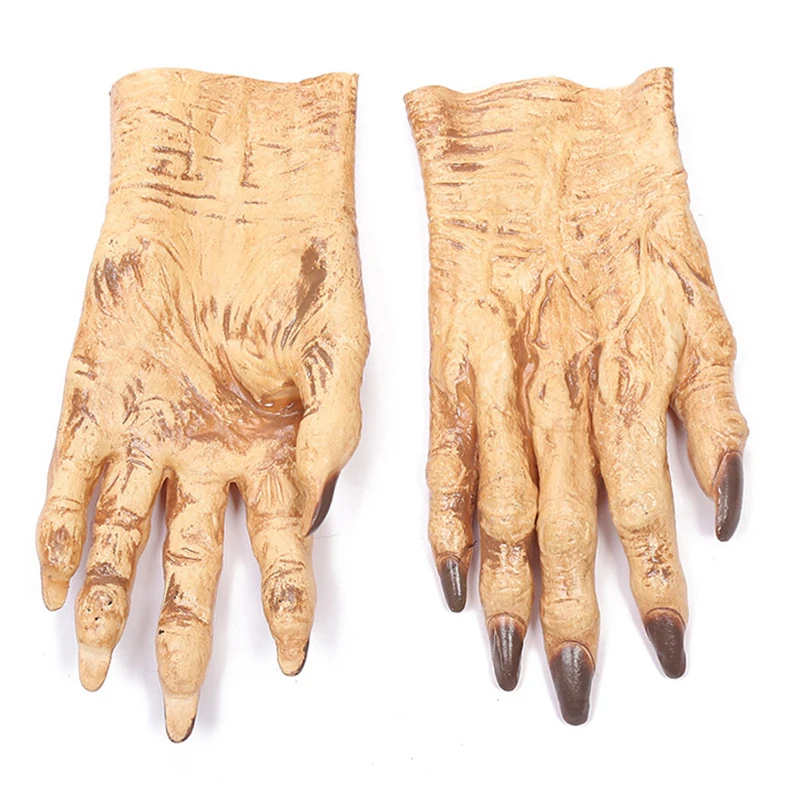 Halloween Horror Zombie Gloves Makeup Party Props Cosplay Terrible Tricky Monster Blood Devil Ghost Costume Supplies | Дом и сад