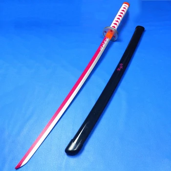 

wood cosplay sword ninja Demon Slayer samurai cos prop amine game props wooden swords Japanese katana