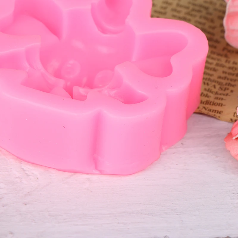 Sugarcraft животных слон силиконовые формы помадка формы торт декоративное устройство для шоколада Gumpaste формы для выпечки Смола глина плесень