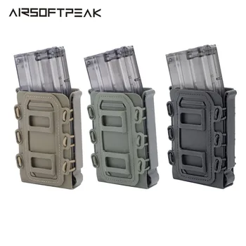 

5.56 7.62 Tactical Magazine Pouch Airsoft Hunting Rifle Mag Pouch Holder Soft Shell Mag Carrier Bag for Molle System Belt