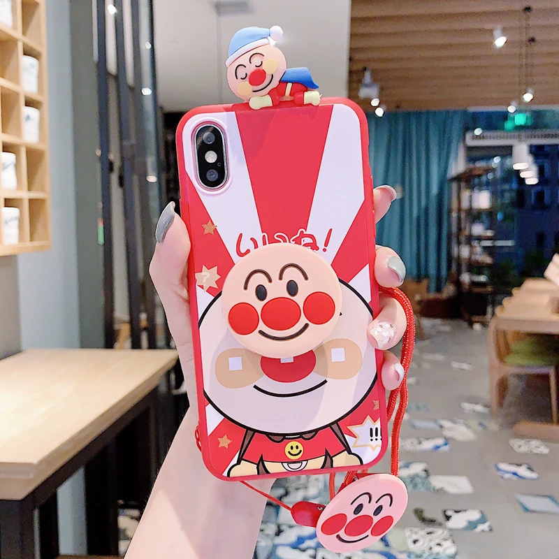 Anpanman, мягкий силиконовый чехол, мультяшный, Улица Сезам, Дораэмон, TPU чехол для XiaoMi CC9 A3 A2 8 9 Se Lite 9T Redmi Note 5 6 7 8 Pro - Цвет: 6