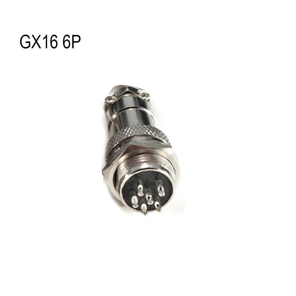 Cable Aviation Plug Wire Power 0.005oh 5pairs Cap Connector Metal GX 12