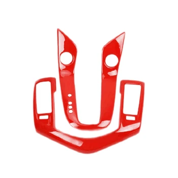 

for Chevrolet Cruze 2009-2013 2015 AT Car Central Console Decoration Cover Stickers Gear Shift Panel Frame Car Trim Accessories