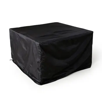 

Black 210D Woven Polyester(Oxford) Garden Rectangular Outdoor Furniture Cover Shelter Waterproof For Patio Table Chair Rain