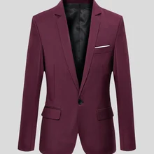 Мужской деловой Блейзер, мужской Корейский приталенный Блейзер, мужской пиджак, мужские блейзеры, мужские пальто, куртки для работы, свадебная одежда размера плюс S-6XL