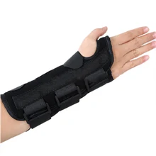 Удлинение бандажной фиксации запястья защита карпального тоннеля медицинская фиксация запястья поддерживает фиксацию регулируемого ортеза восстановление