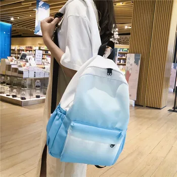 

2020 Version of The New Backpack Casual Wild Fashion School Bag Personality Gradient Travel Backpack Mochila Mujer